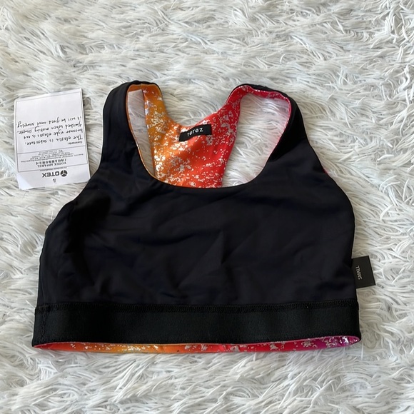 Terez Balayage Foil reversible Sports Bra size Small - Picture 10 of 13